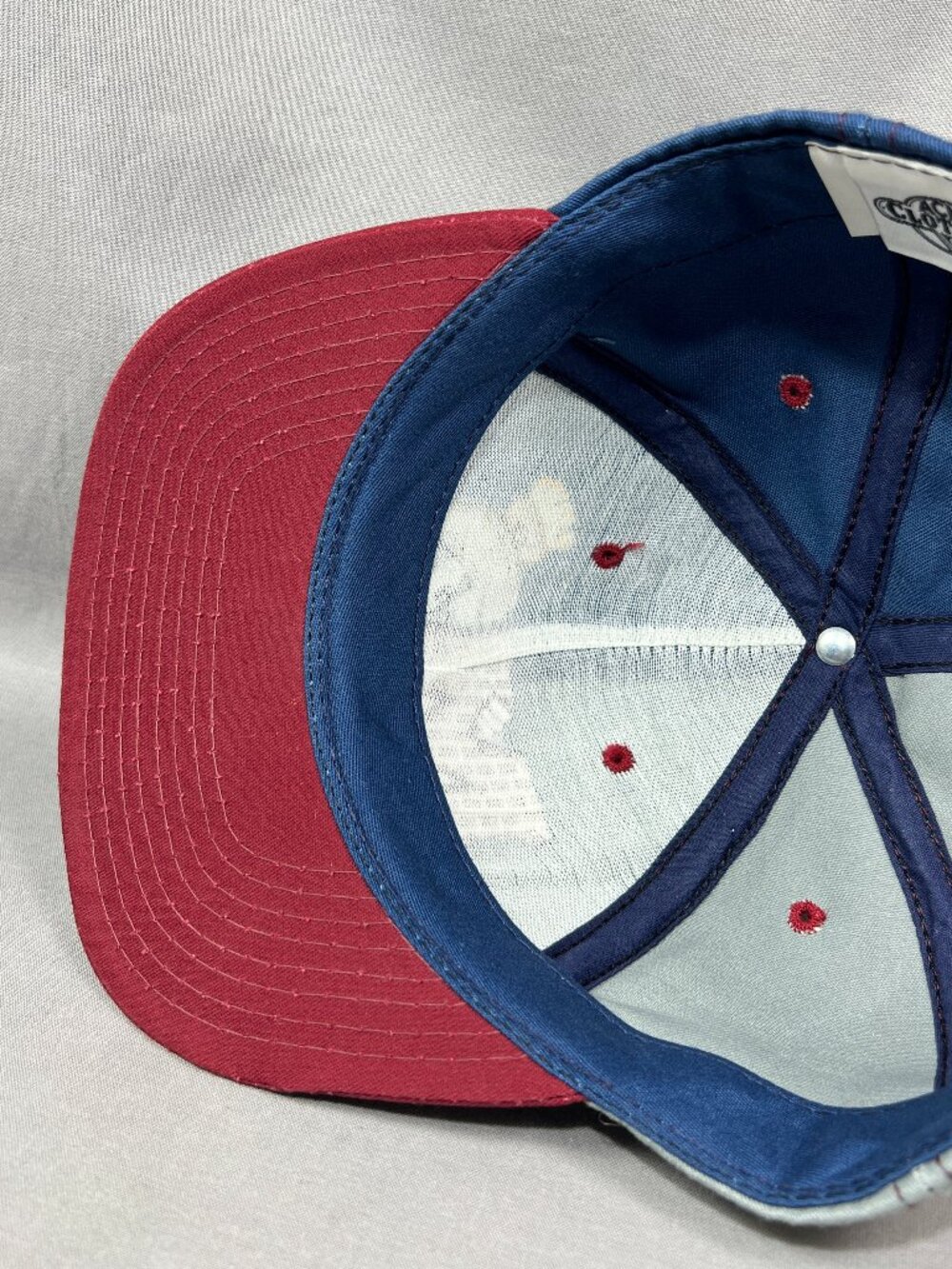 Vtg 90s Marvin the Martian Acme Clothing Co. Hat Looney Tunes USA Snapback Cap - Picture 14 of 16